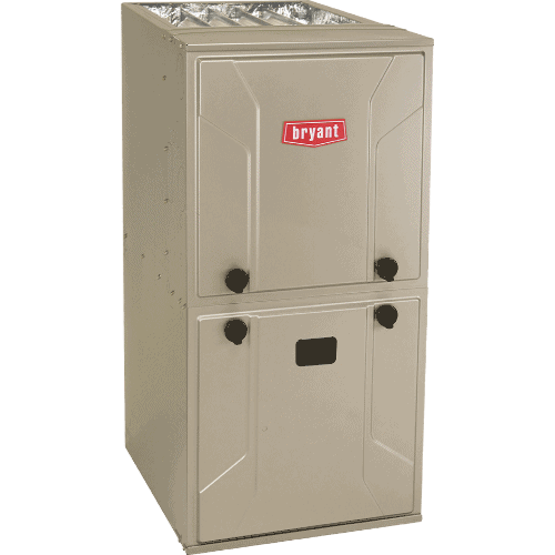 Bryant Preferred™ 97 Two Stage Gas Furnace With InteliSense™ Technology.